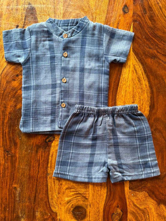 Muslin Collared Co-Ord Set