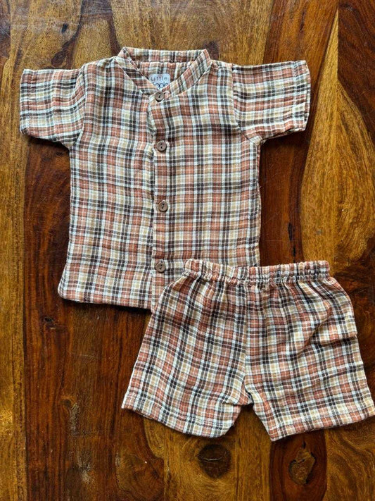 Muslin Collared Co-Ord Set