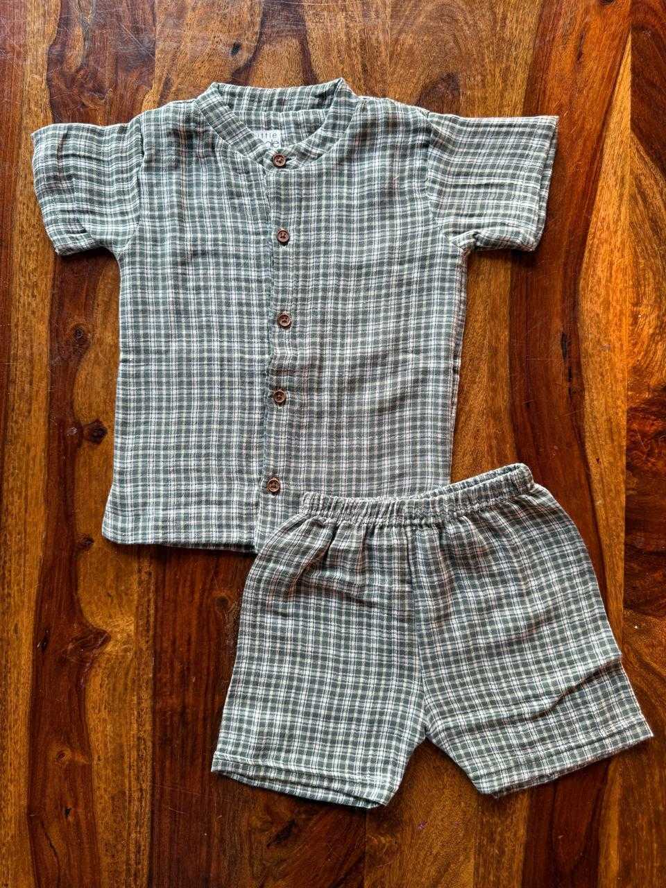 Muslin Collared Co-Ord Set