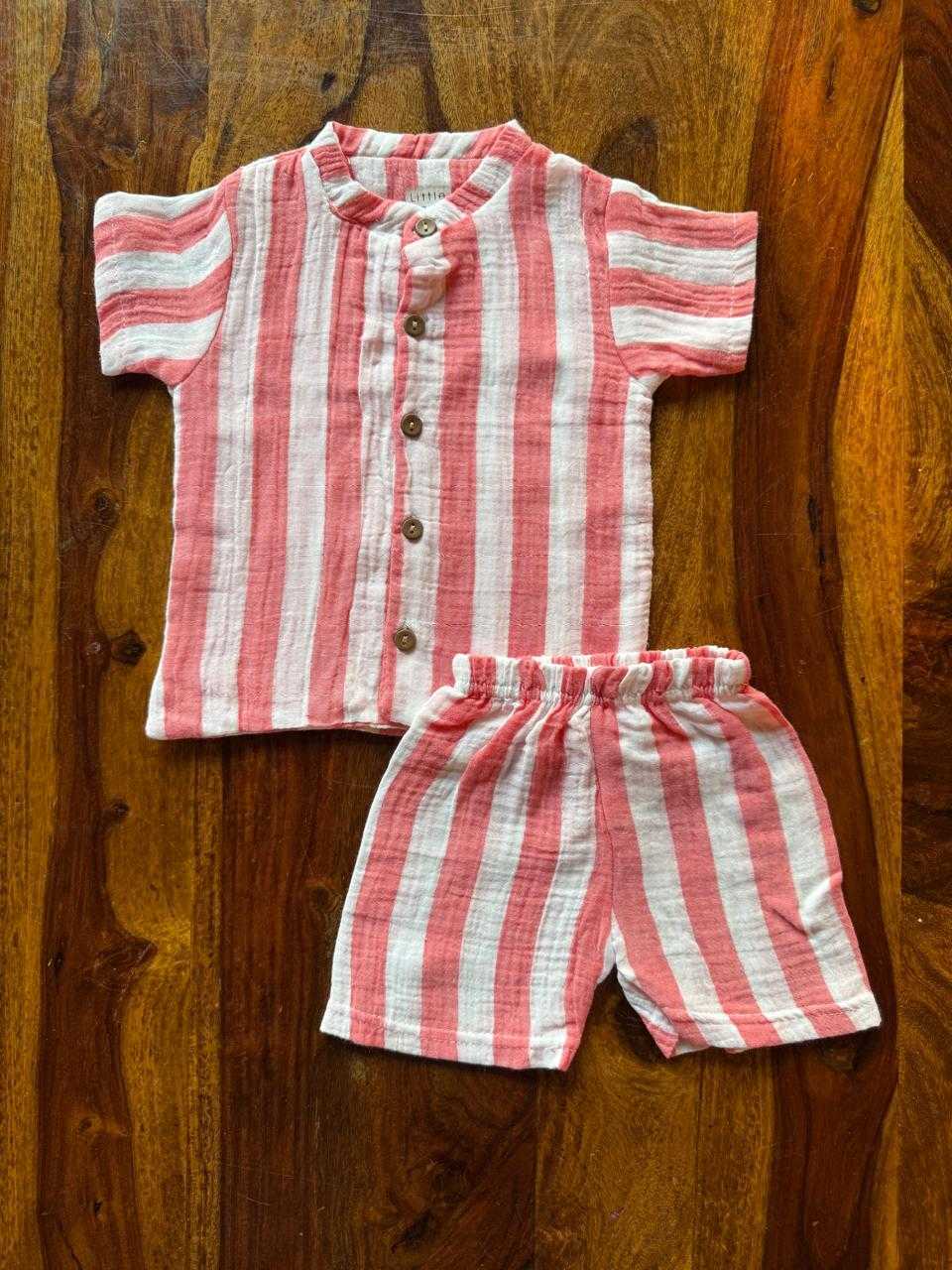 Muslin Collared Co-Ord Set