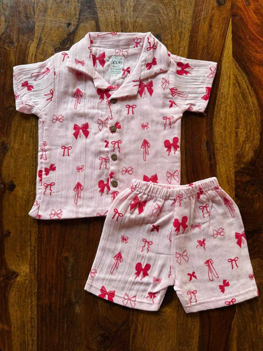 Muslin Collared Co-Ord Set