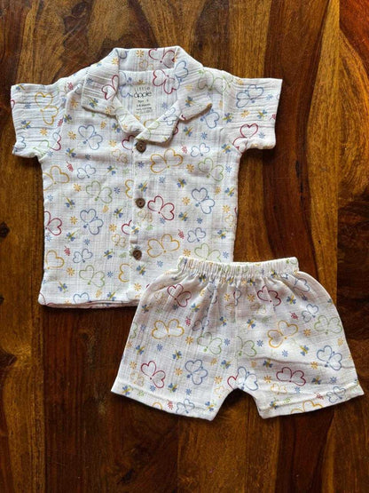Muslin Collared Co-Ord Set