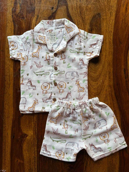 Muslin Collared Co-Ord Set