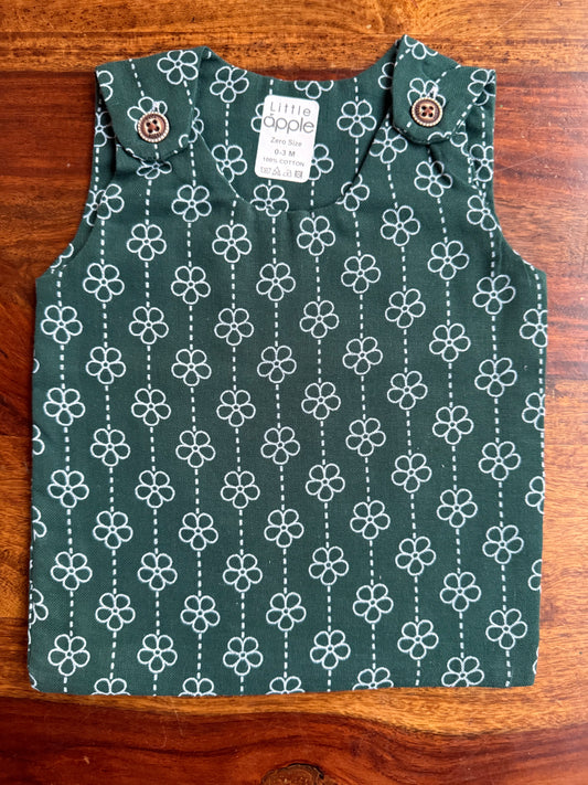 Organic Muslin Cotton Shoulder Button Jabla