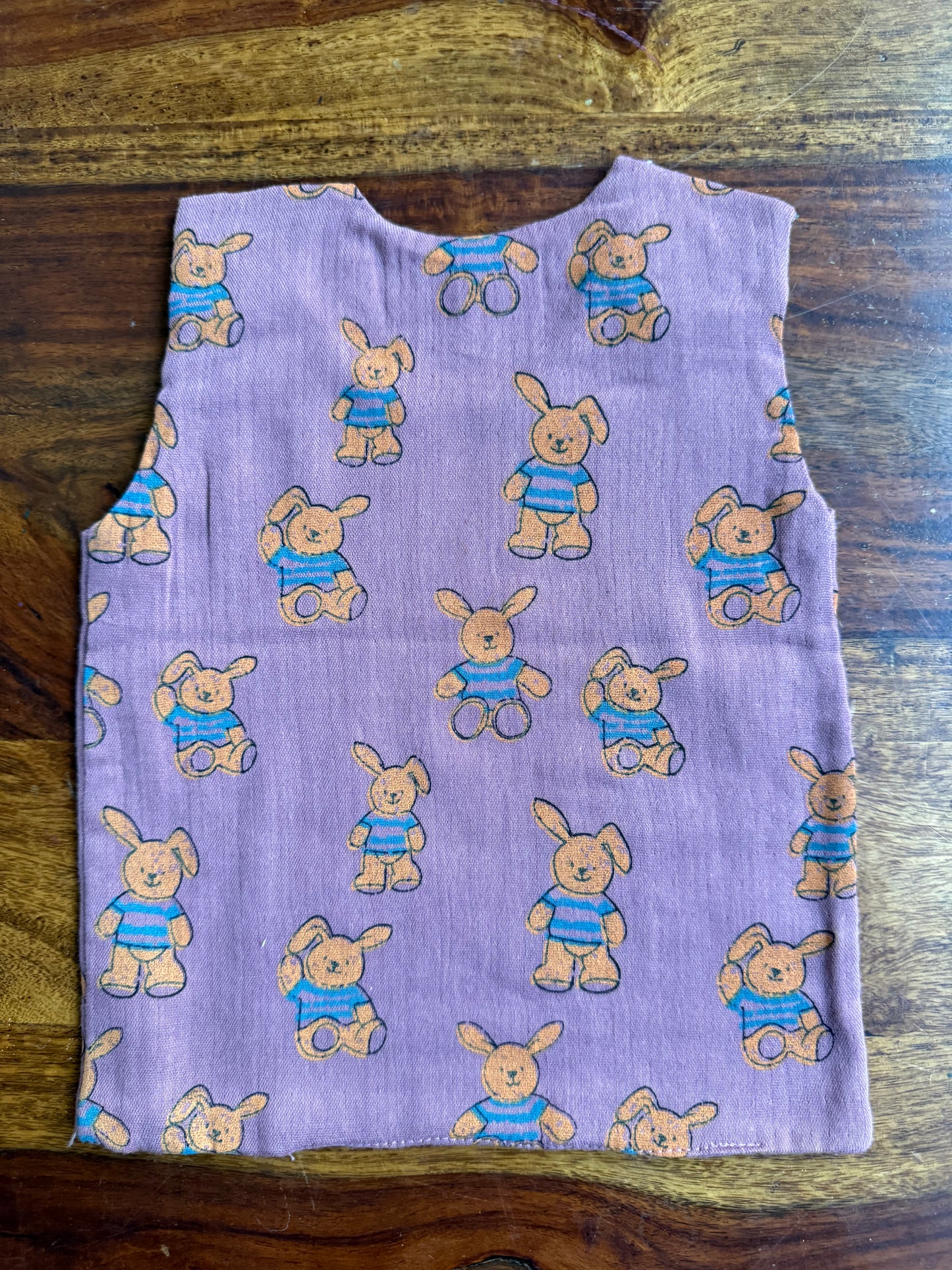 Organic Muslin Cotton Shoulder Button Jabla