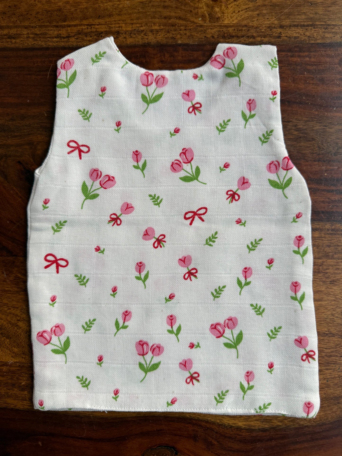 Organic Muslin Cotton Shoulder Button Jabla