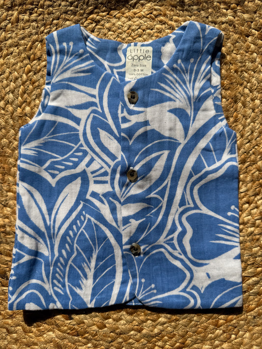 Pure Organic Muslin Cotton Jabla