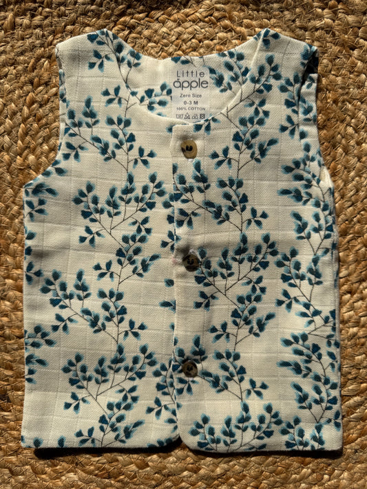 Pure Organic Muslin Cotton Jabla