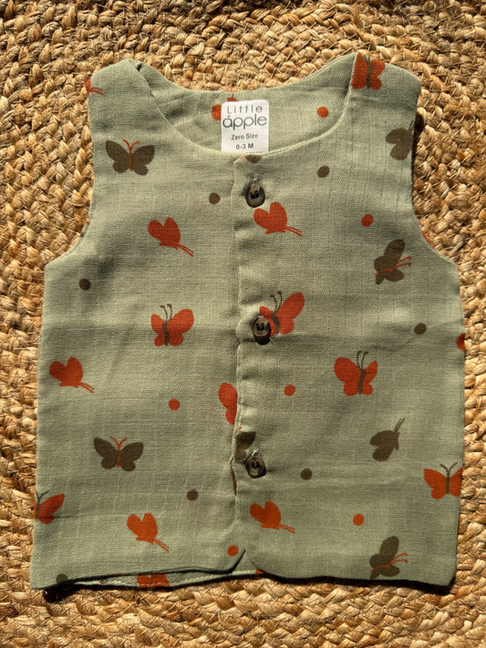 Pure Organic Muslin Cotton Jabla