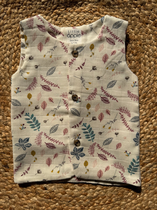 Pure Organic Muslin Cotton Jabla