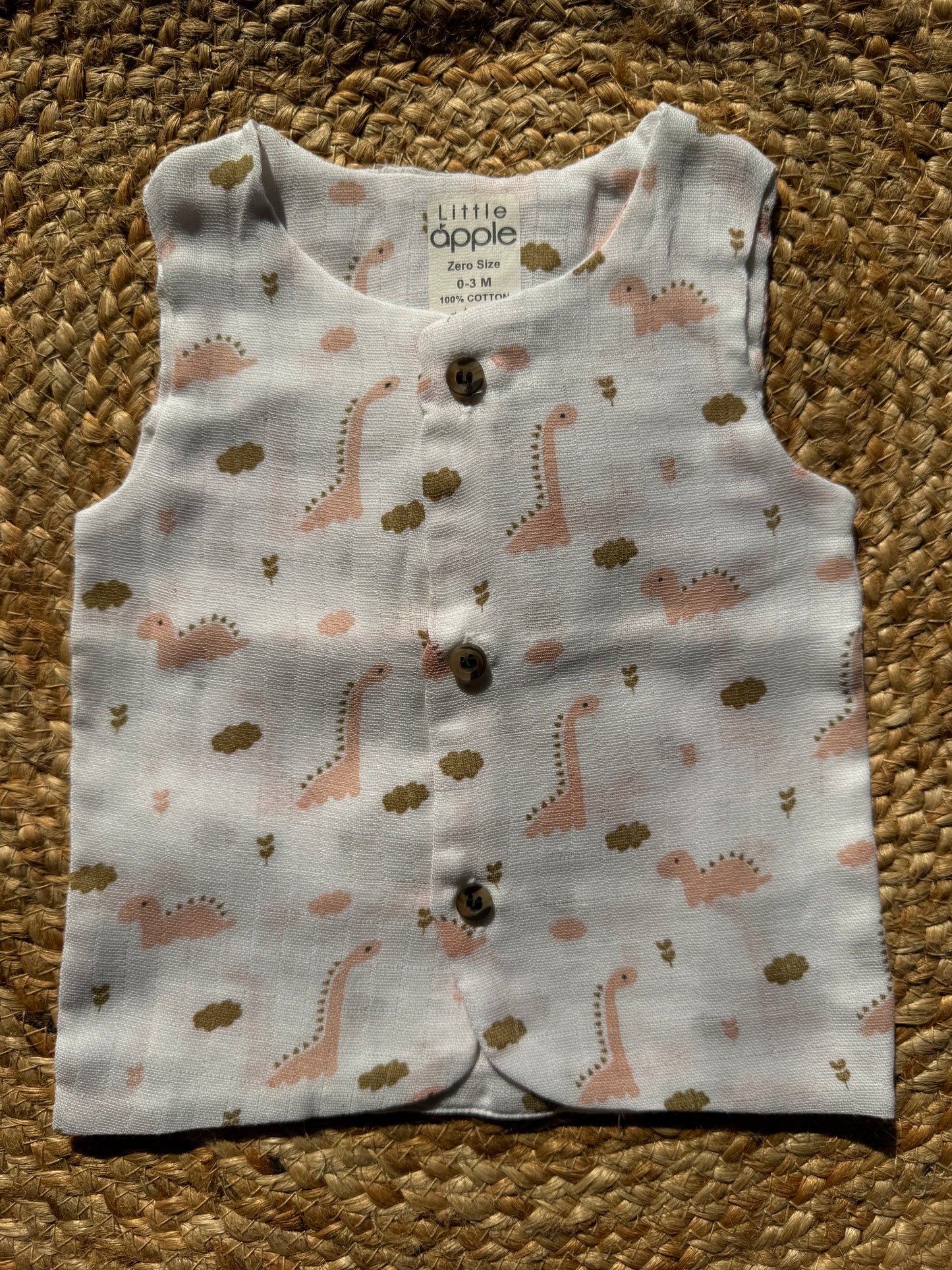 Pure Organic Muslin Cotton Jabla
