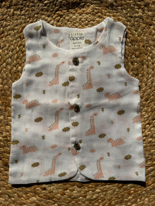 Pure Organic Muslin Cotton Jabla