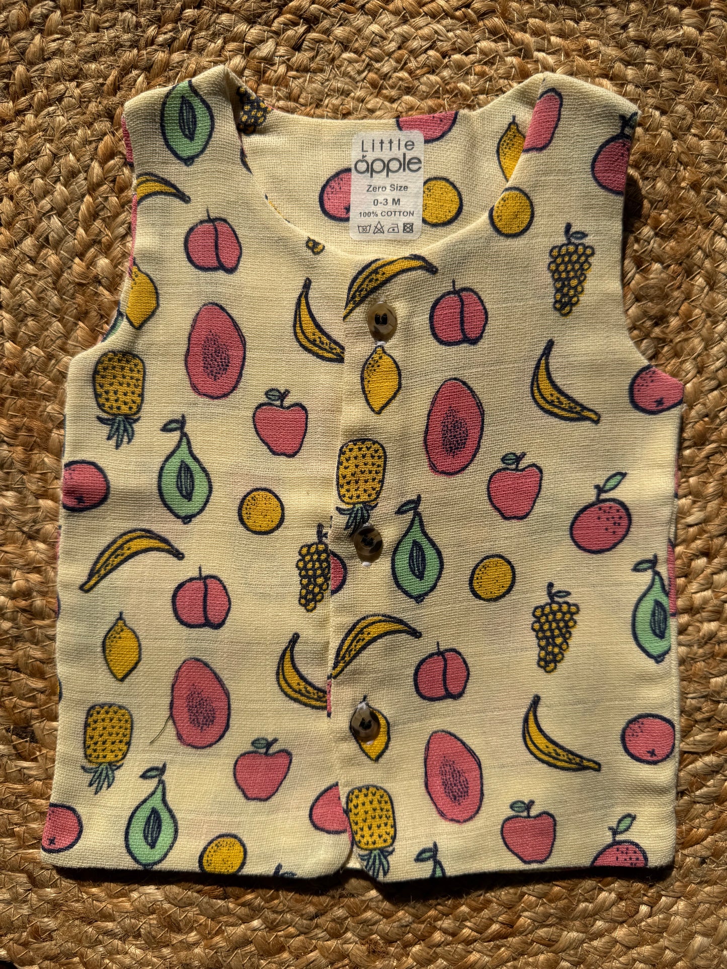 Pure Organic Muslin Cotton Jabla