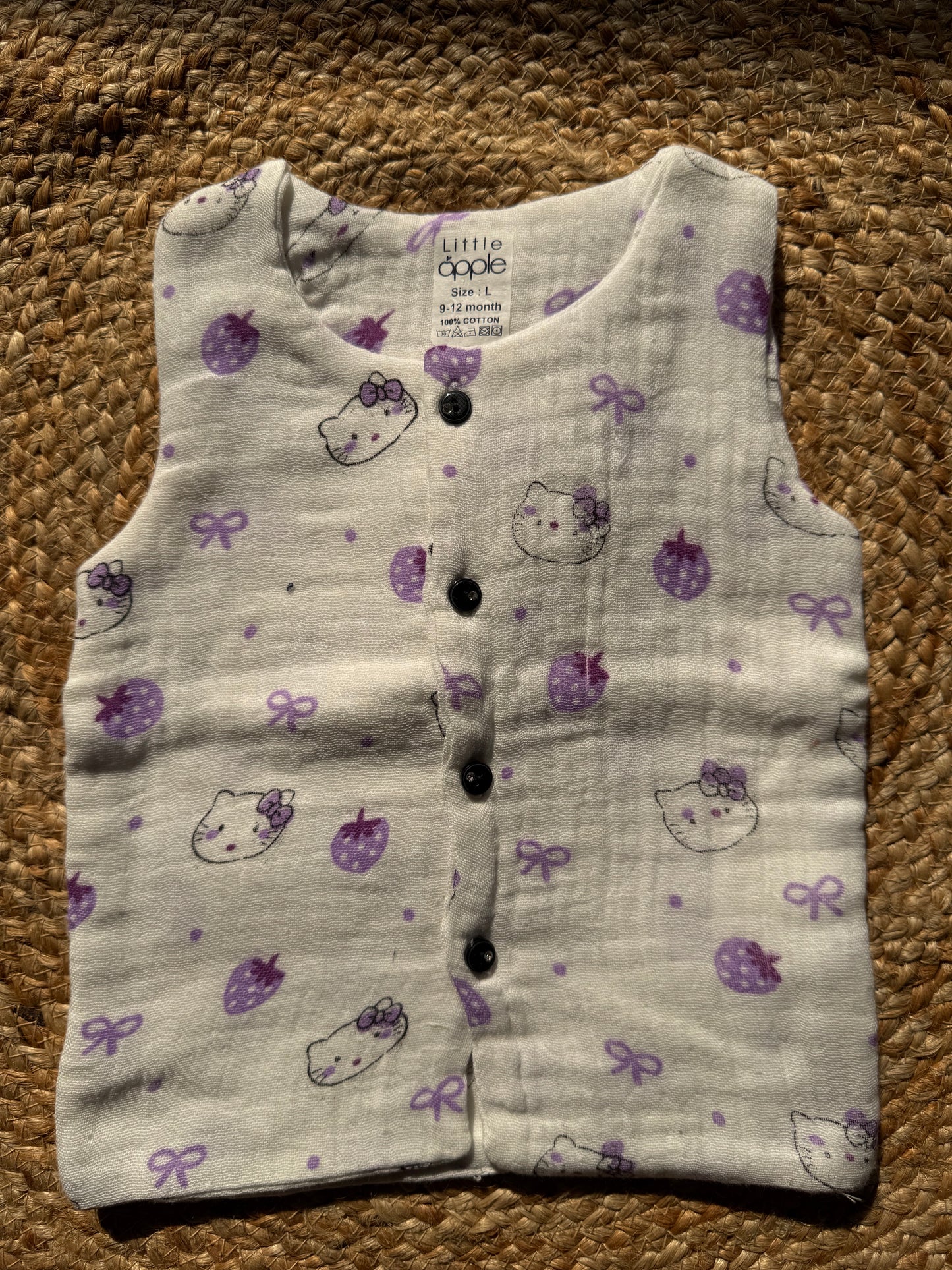 Pure Organic Muslin Cotton Jabla