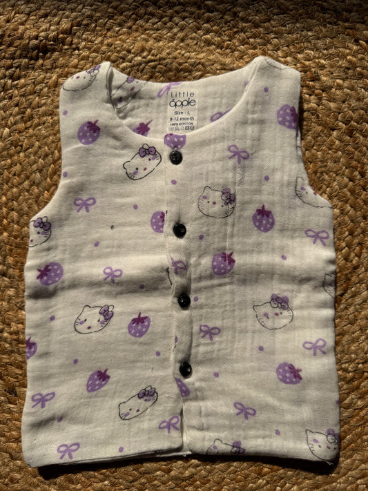 Pure Organic Muslin Cotton Jabla