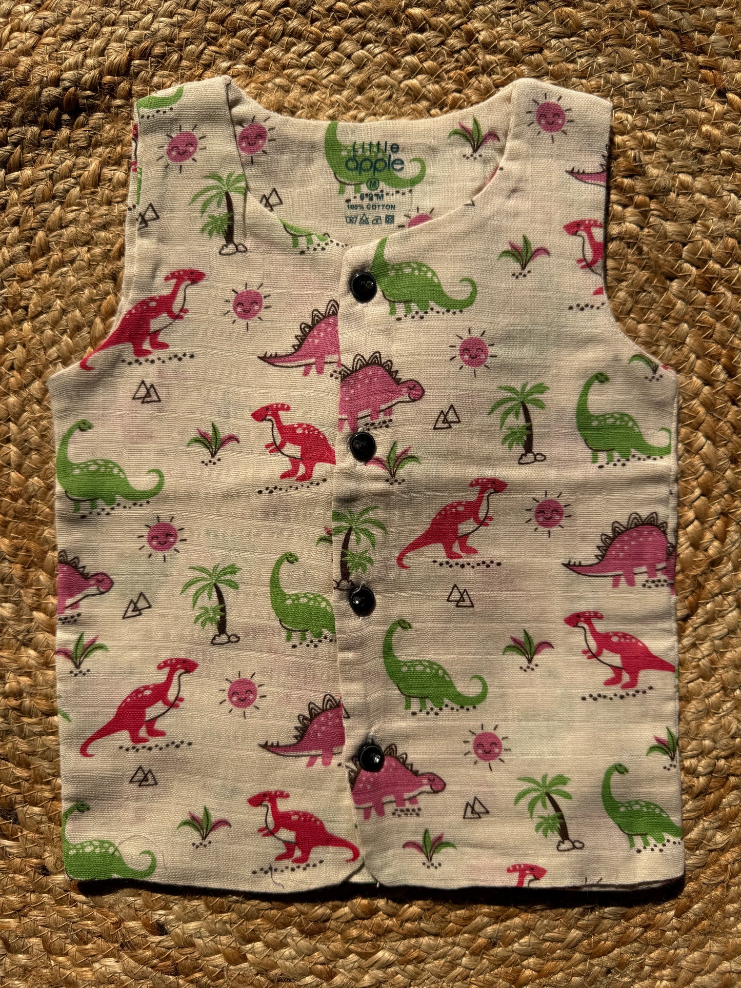 Pure Organic Muslin Cotton Jabla