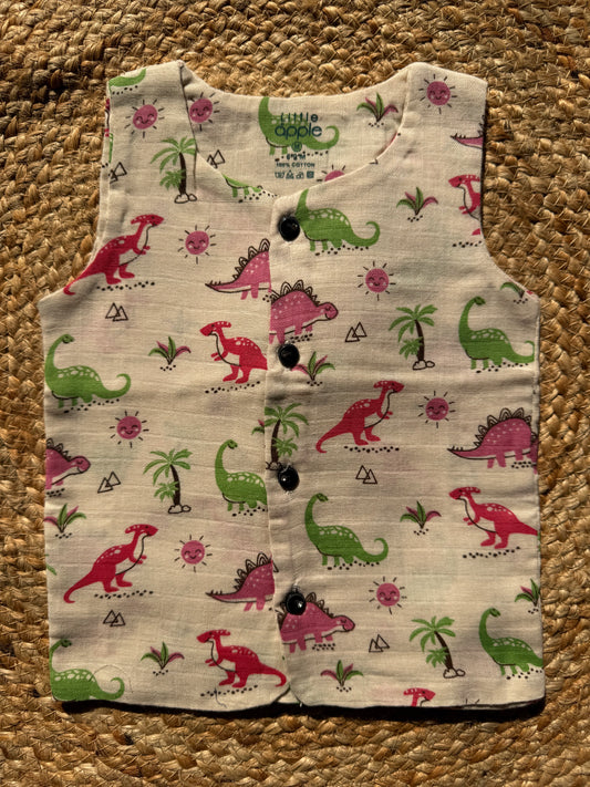 Pure Organic Muslin Cotton Jabla