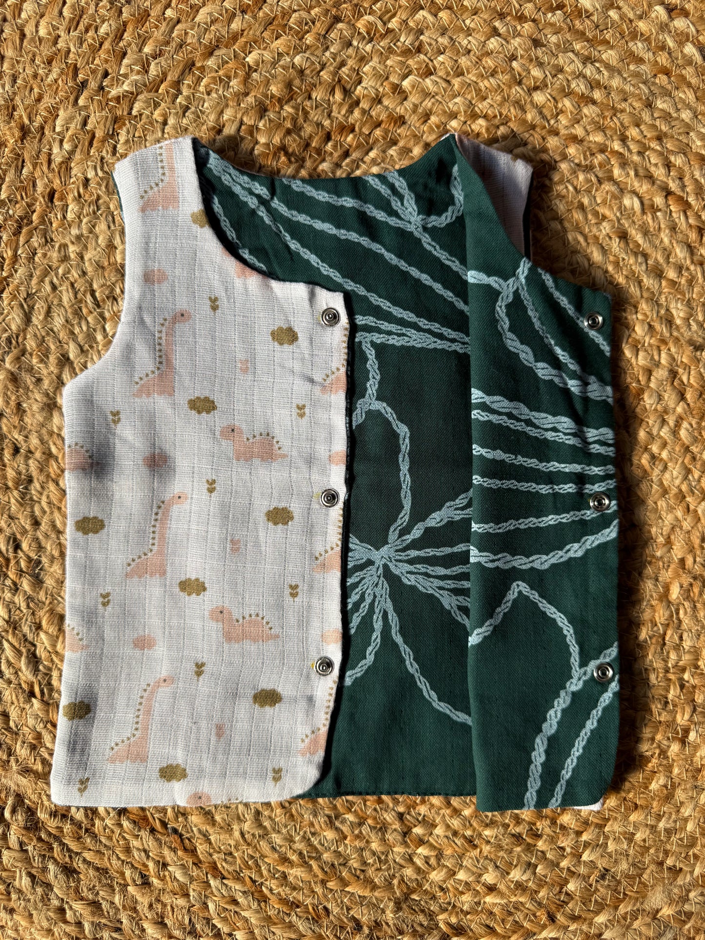 Reversible Organic Muslin Jabla