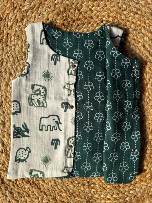Reversible Organic Muslin Jabla