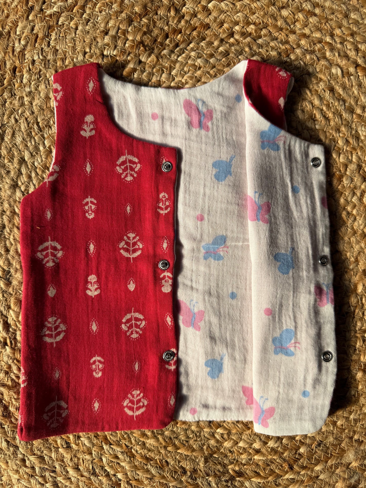 Reversible Organic Muslin Jabla