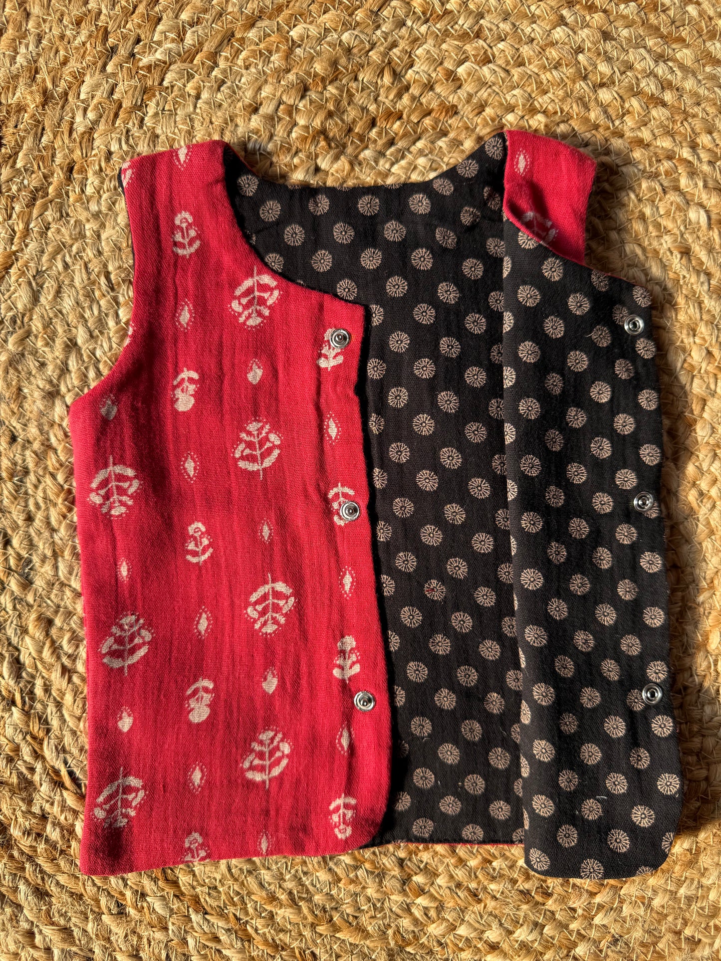 Reversible Organic Muslin Jabla