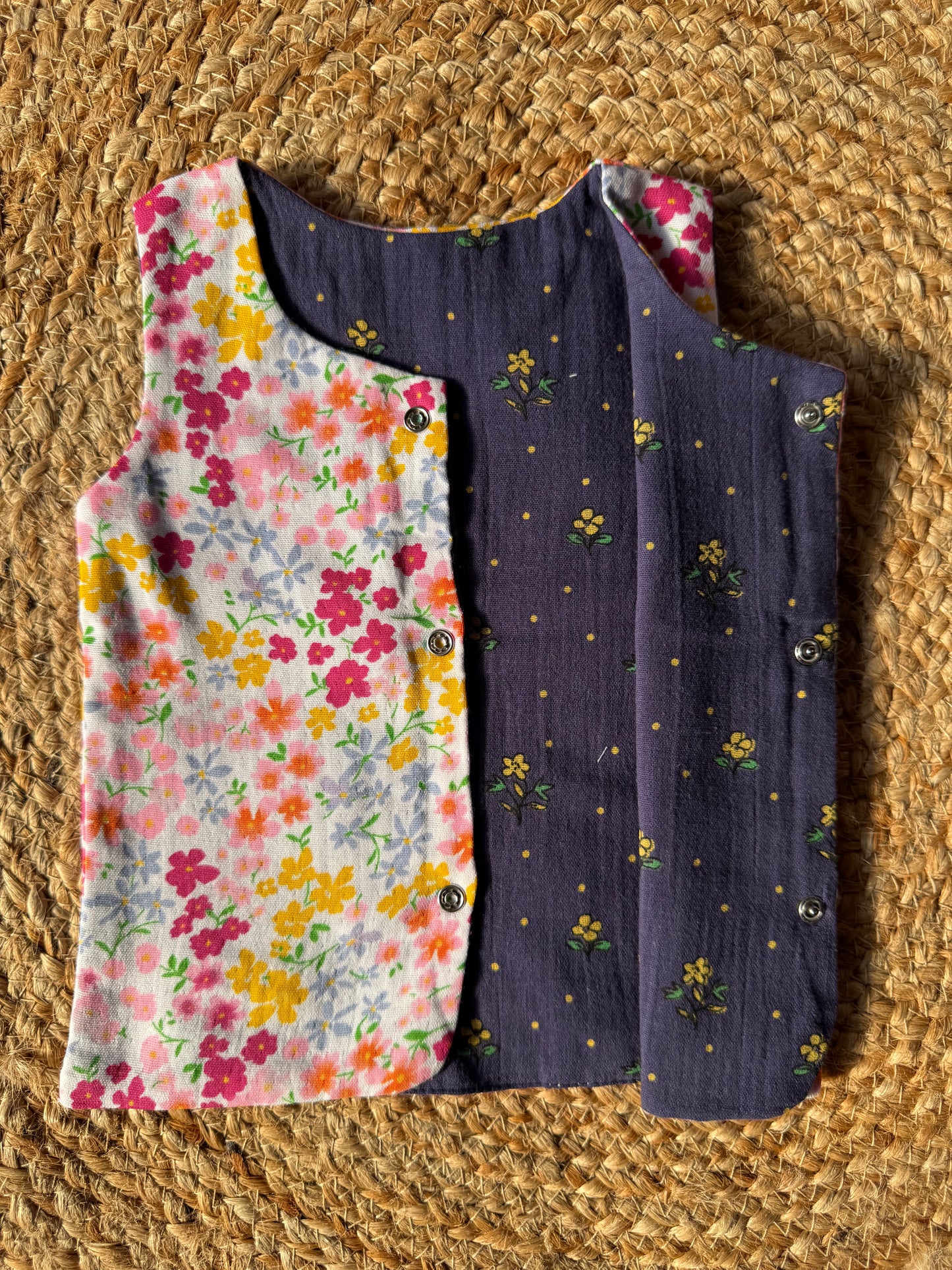Reversible Organic Muslin Jabla