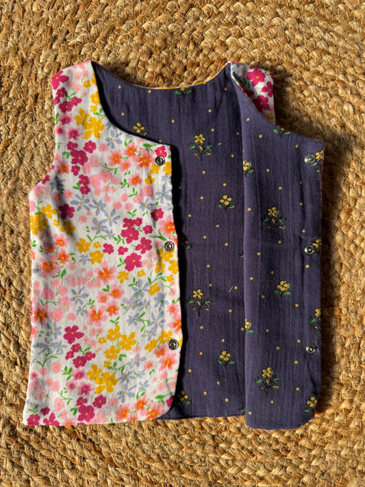Reversible Organic Muslin Jabla