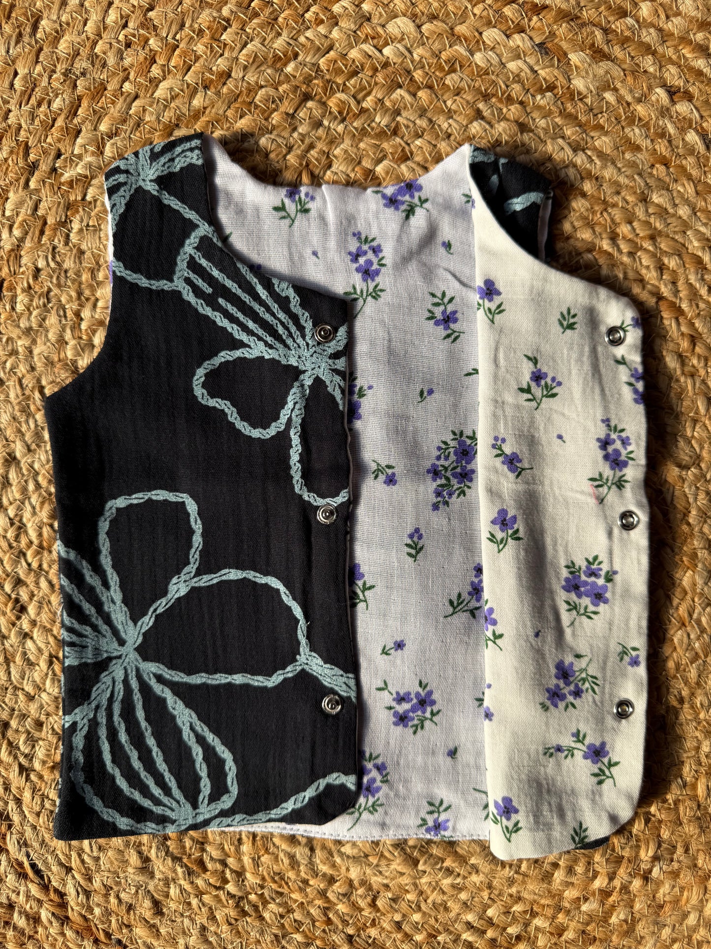 Reversible Organic Muslin Jabla