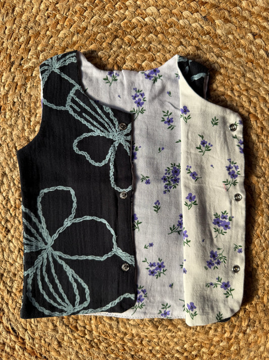 Reversible Organic Muslin Jabla