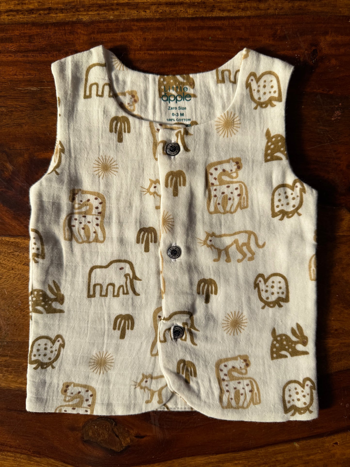 Organic Muslin Jabla with Shorts