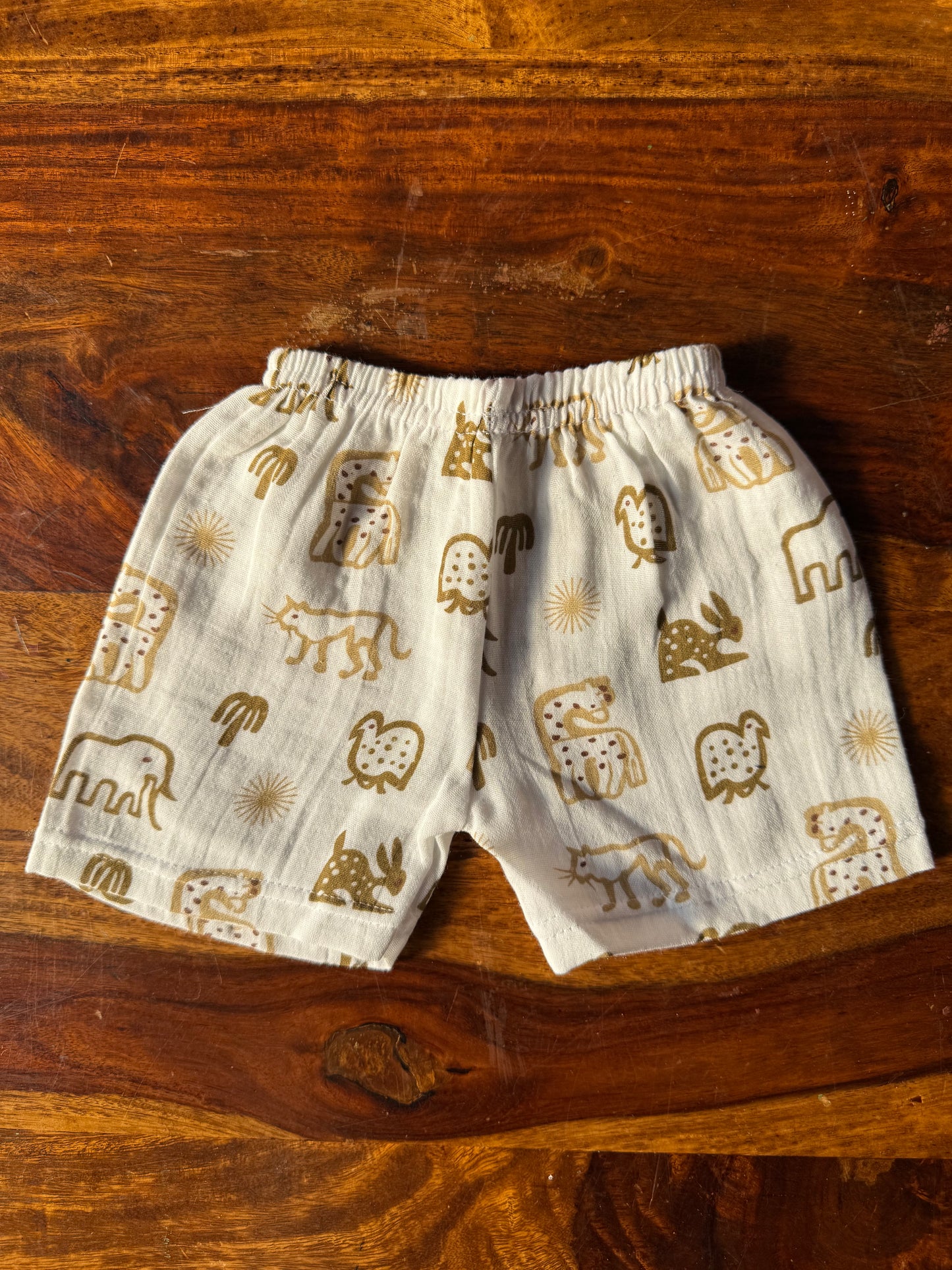 Organic Muslin Jabla with Shorts