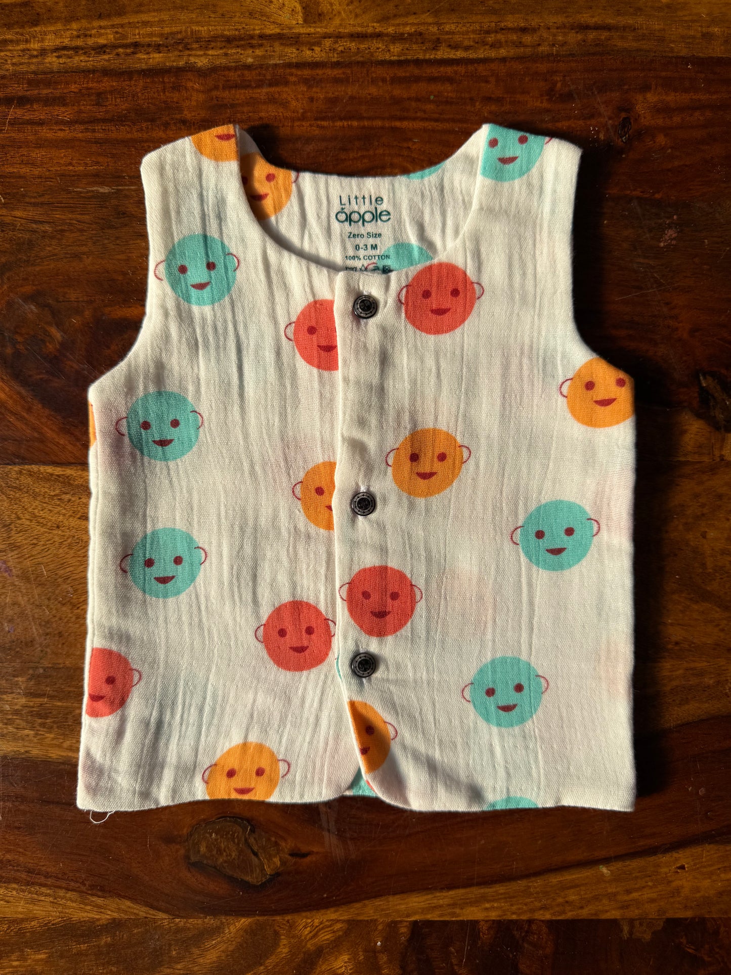 Organic Muslin Jabla with Shorts