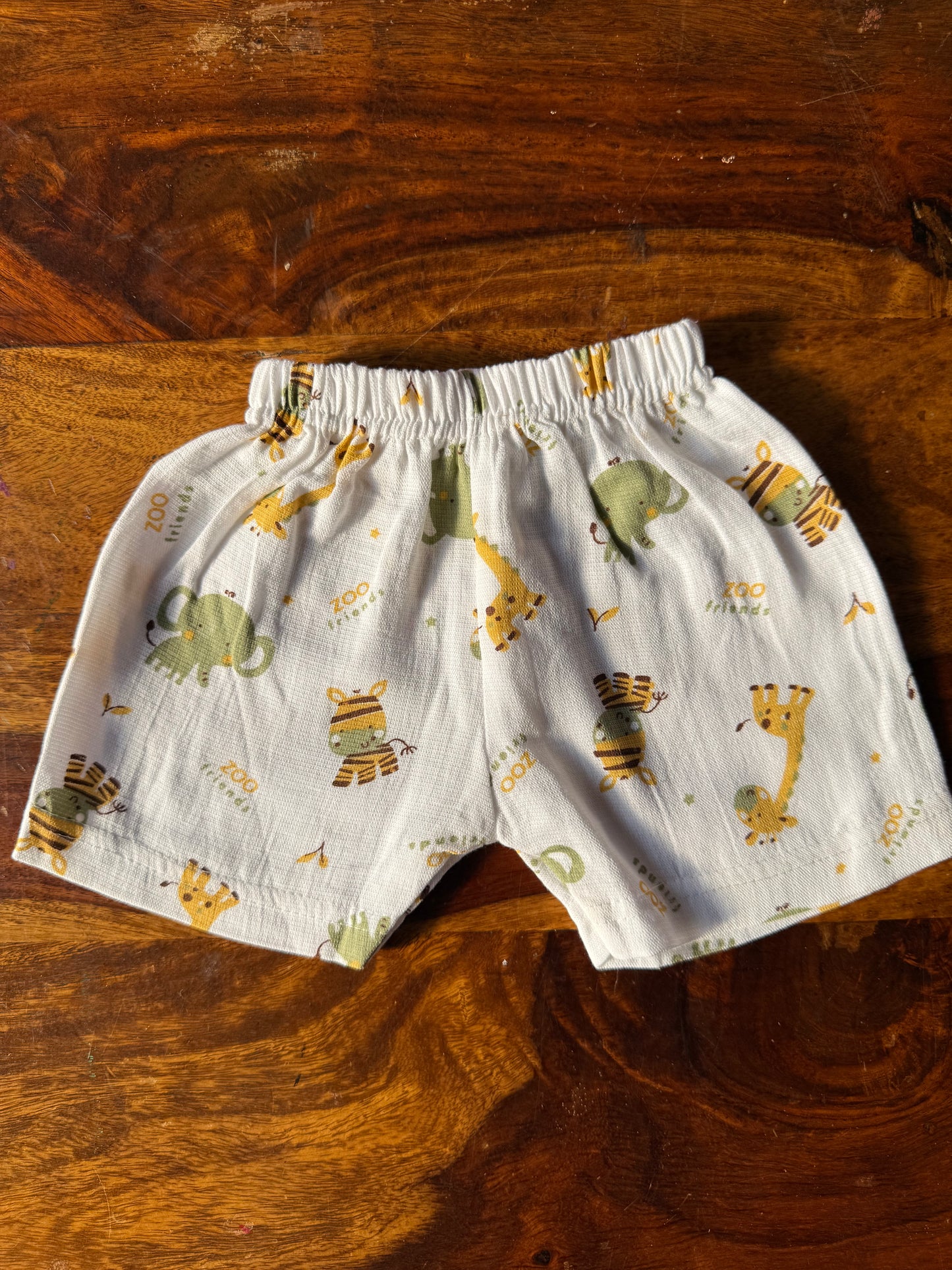 Organic Muslin Jabla with Shorts