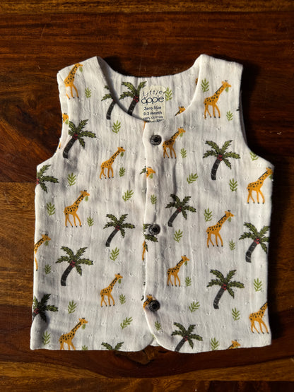 Organic Muslin Jabla with Shorts