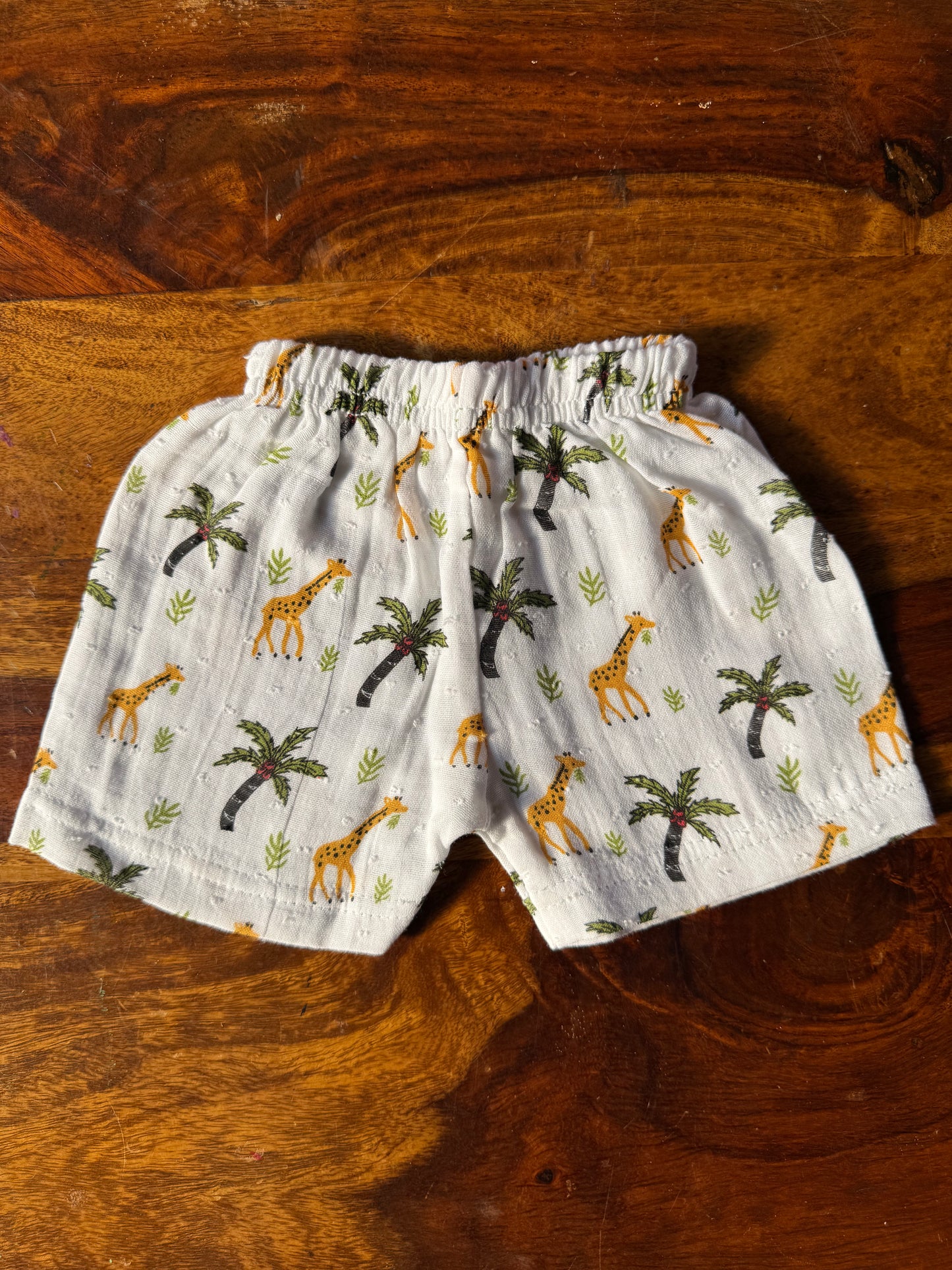 Organic Muslin Jabla with Shorts