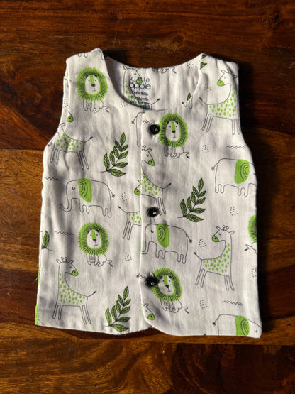 Organic Muslin Jabla with Shorts