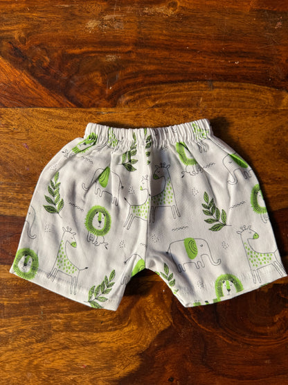 Organic Muslin Jabla with Shorts