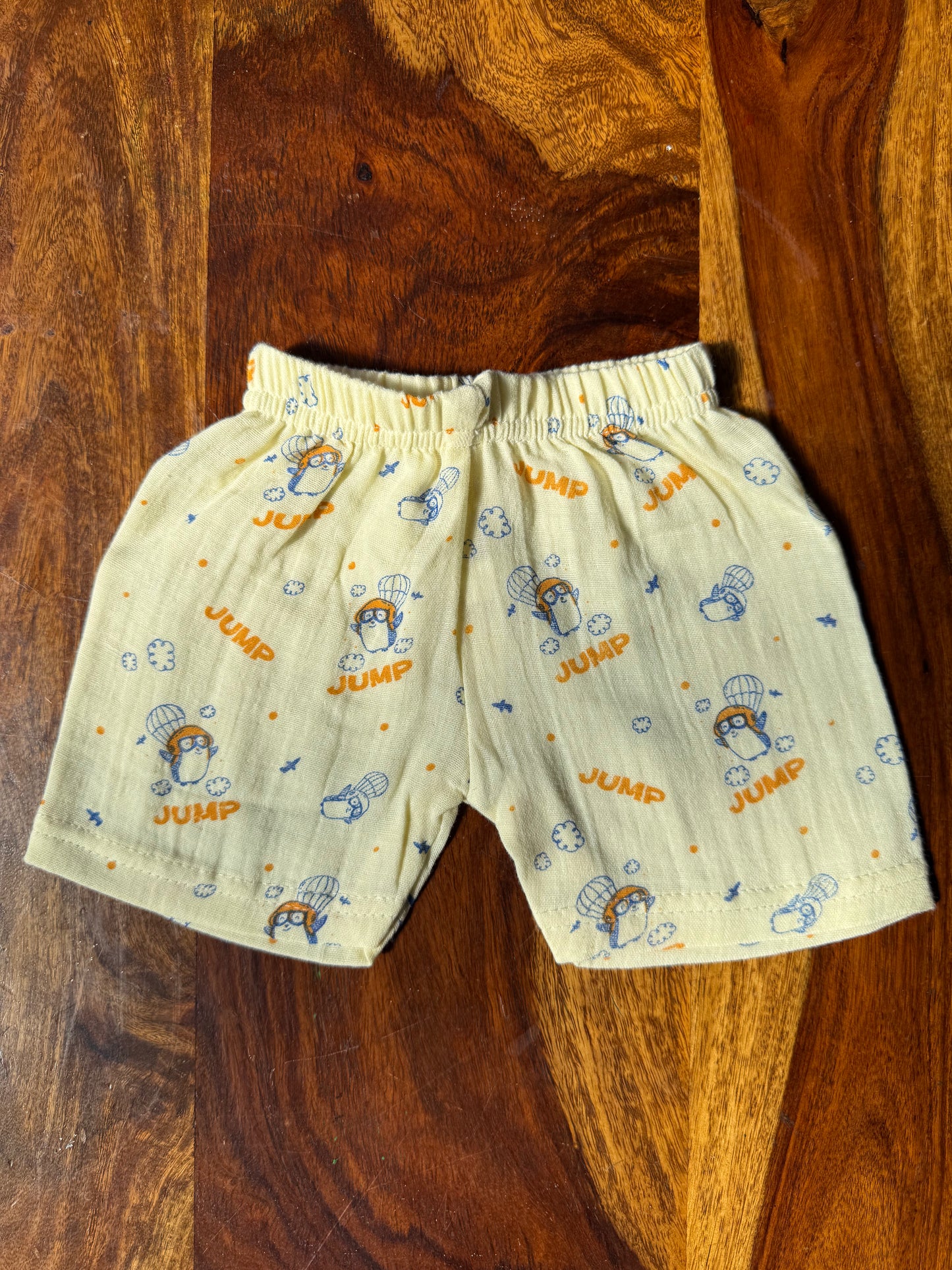 Organic Muslin Jabla with Shorts