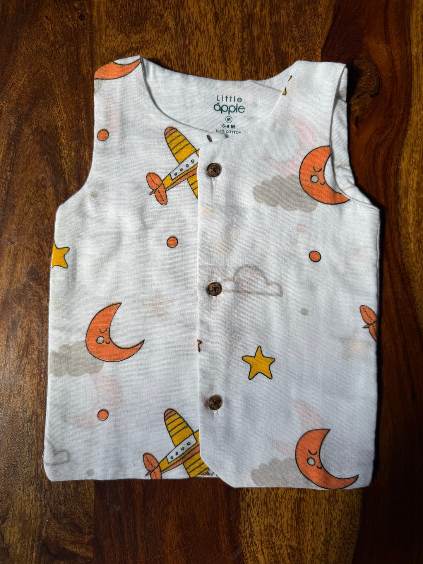 Organic Muslin Jabla with Shorts