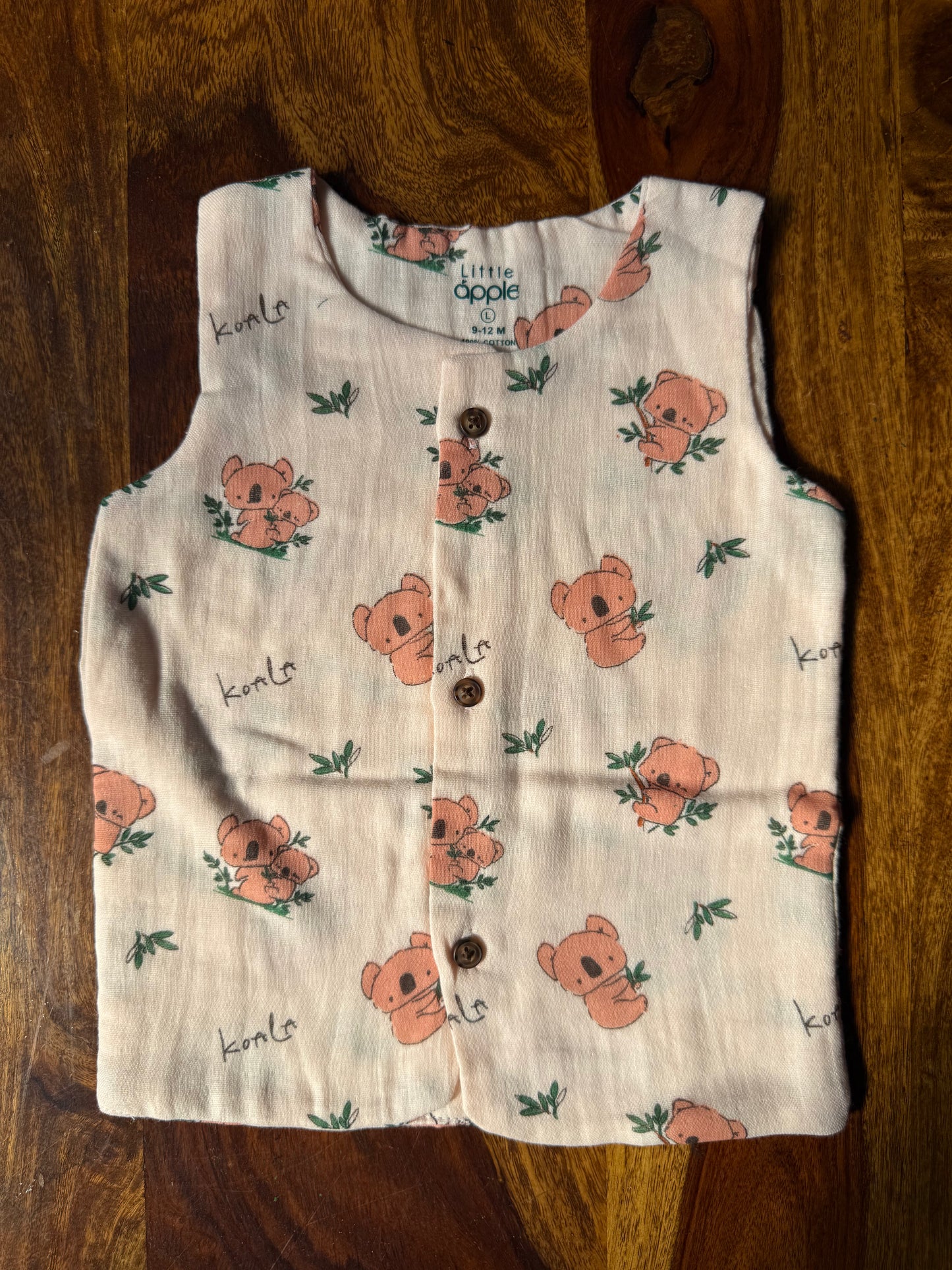 Organic Muslin Jabla with Shorts