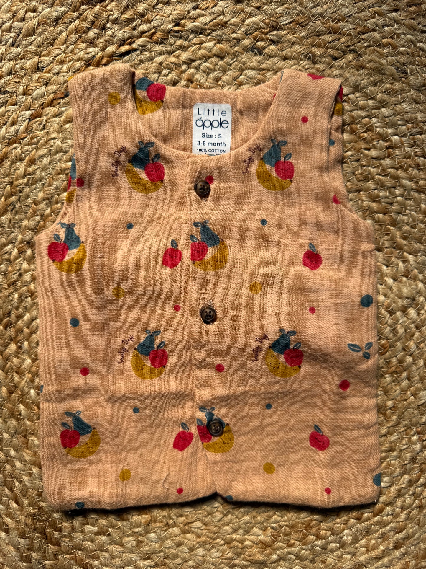 Organic Muslin Jabla with Shorts