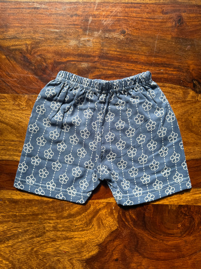 Organic Muslin Frill Top & Shorts Set