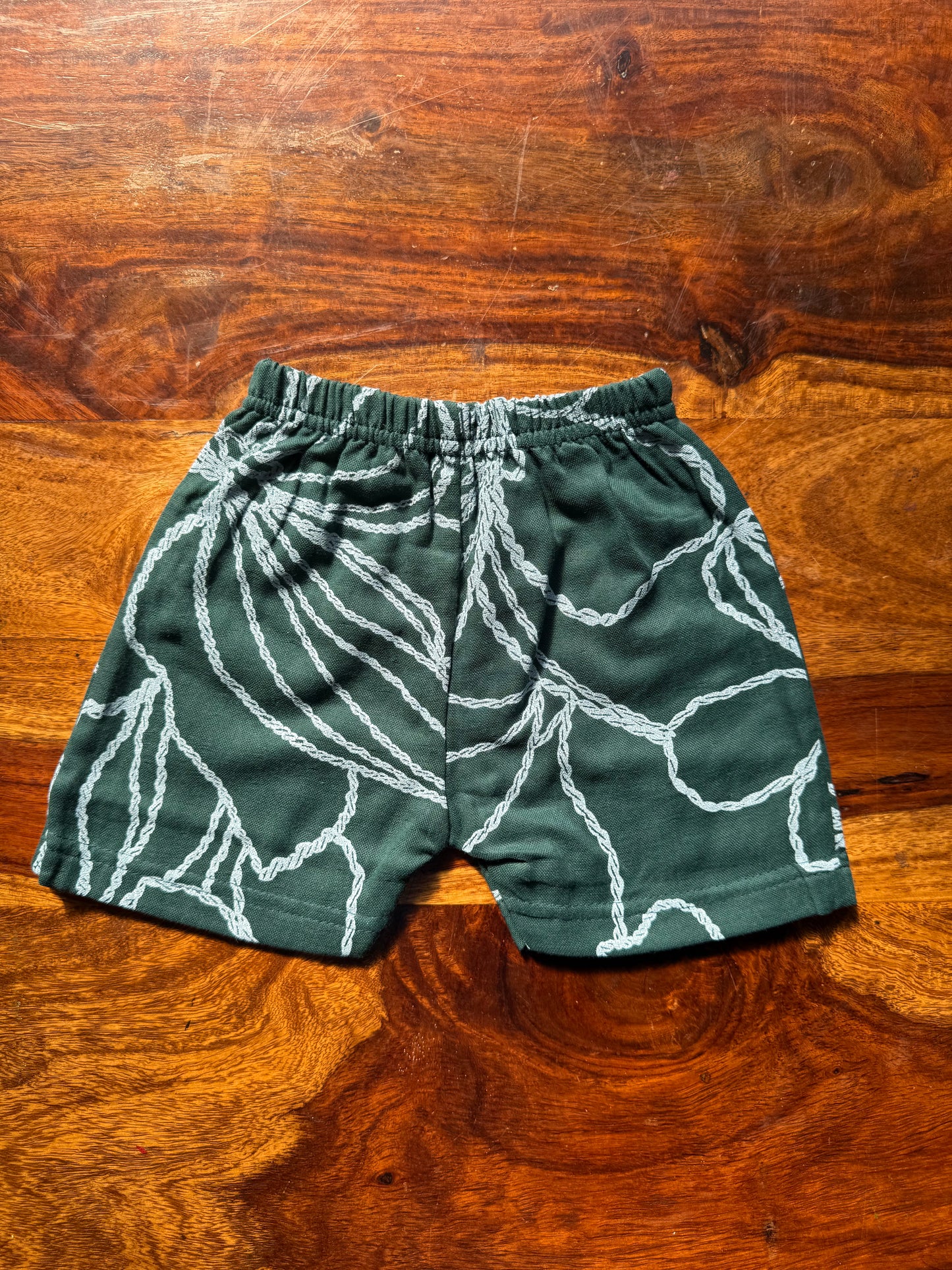 Organic Muslin Frill Top & Shorts Set