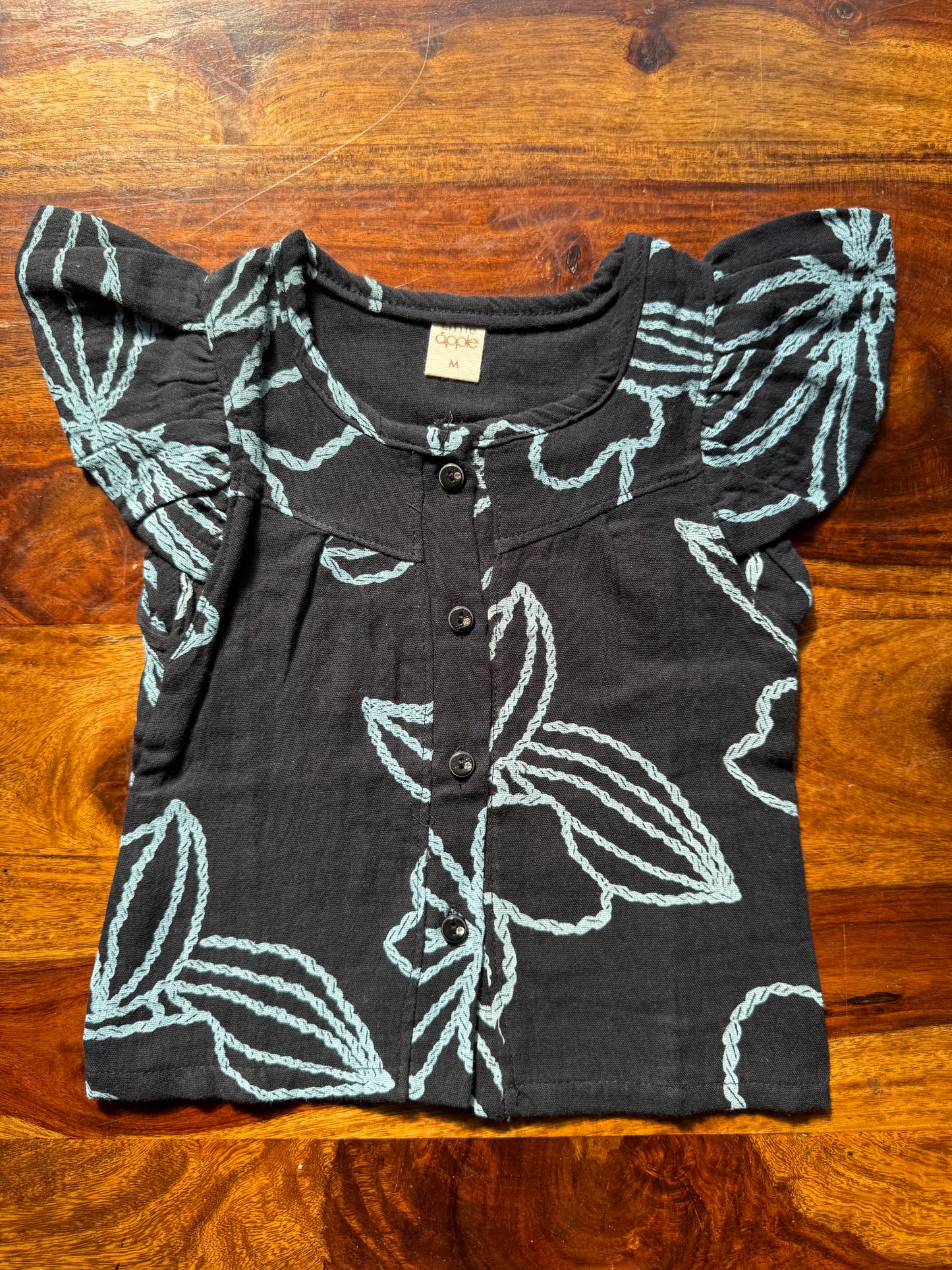 Organic Muslin Frill Top & Shorts Set