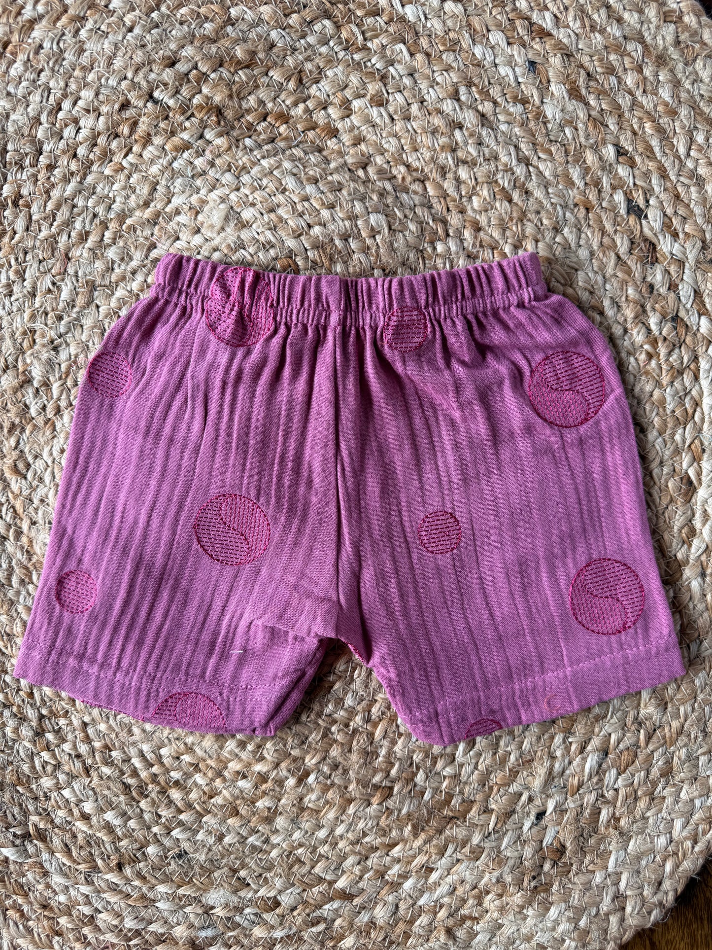 Muslin Collared Crinkled Co-Ord Set