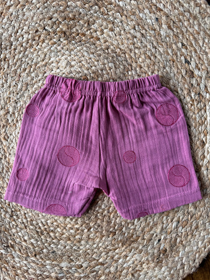 Muslin Collared Crinkled Co-Ord Set