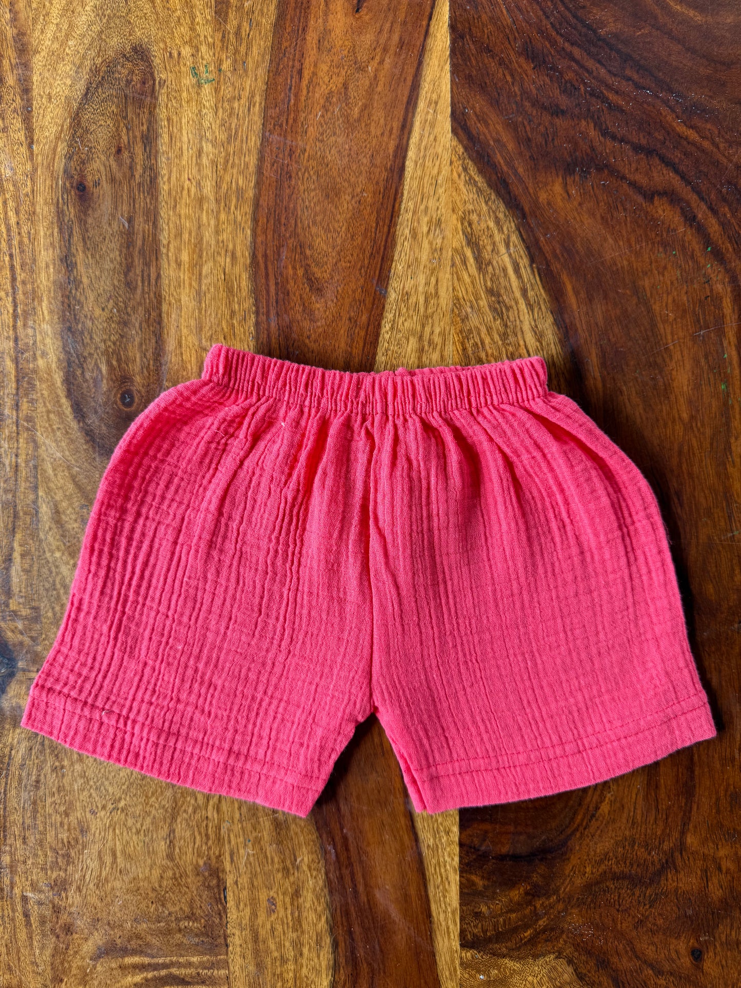 Muslin Collared Crinkled Co-Ord Set