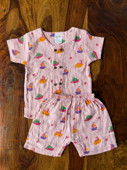 Organic Muslin Co-Ord Set