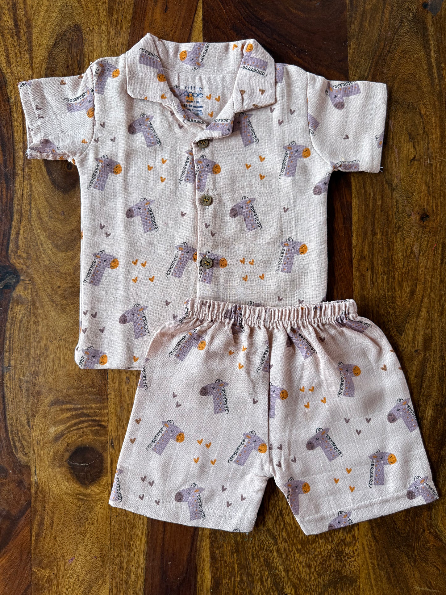 Muslin Collared Co-Ord Set