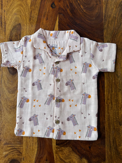 Muslin Collared Co-Ord Set